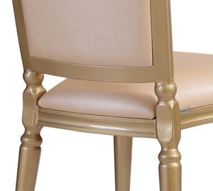 Sillas Modernas de Metal para Banquetes <span class=keywords><strong>y</strong></span> Eventos, Sillas Apilables Estilo Madera para Restaurante Louis, para Bodas <span class=keywords><strong>y</strong></span> Fiestas - Product Image 6