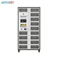 Casiers à outils intelligents avec lecteur de codes à barres Éclairage LED Lecteur de cartes RFID Dispositif de gestion d'entrepôt intelligent Casier de stockage coupeurs