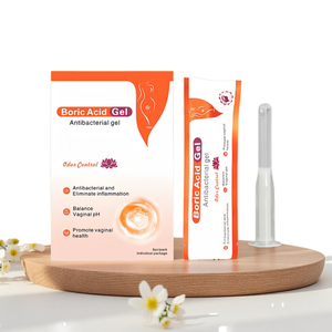 <span class=keywords><strong>Tratamiento</strong></span> Intensivo con Supositorios Vaginales de Ácido Bórico en Gel <span class=keywords><strong>para</strong></span> el Olor Recurrente, Restauración del pH y Alivio de la Infección por Hongos - Product Image 1