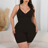 Body sculptant respirant pour femme, nouveau design, entrejambe ouvert, contrôle du ventre, rehaussement des fesses, sans couture