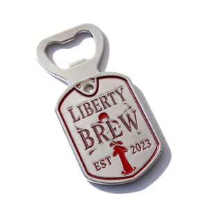 Wsy573 Logo Promotion Ouvre-bouteille de bière personnalisé en acier inoxydable, divers modèles de lames de barre vierges - Product Image 5