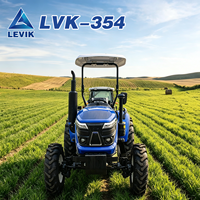 Mini-tracteur certifié CE 35 CV 4x4, essieu renforcé, forte capacité de charge pour les opérations en verger et en jardin