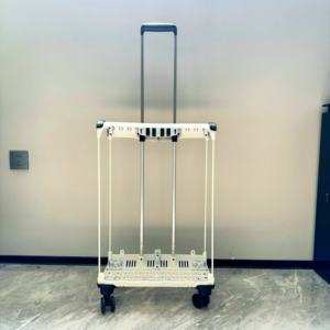 JX8073 20 \ "24 \" telescopico rimovibile in alluminio traino telaio carrello 4 in metallo Trolley maniglia borsa accessori - Product Image 5