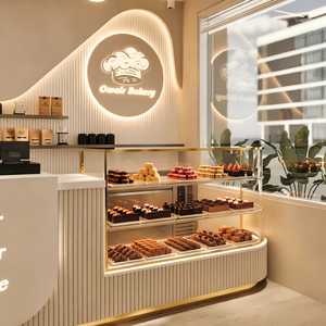 Diseño Interior Moderno, Ecológico, Reciclable y Duradero para Cafeterías y Panaderías |   Mobiliario Personalizado para Cafeterías, Solución Integral para la Instalación de Cafeterías y Panaderías - Product Image 3
