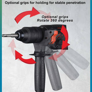 ค้อน<span class=keywords><strong>โรตารี่</strong></span> RH626ซูโม่800W เครื่องมือไฟฟ้าพร้อมรูเลื่อยสำหรับ DIY สินค้าจุดขายส่งใช้ได้กับแรงดันไฟฟ้า220V - Product Image 3