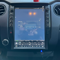 Pheonixautomotive Tablet Dashboard Headunite Tesla Style Écran Vertical GPS Navigation Radio pour Toyota Tundra 2014 - 2021