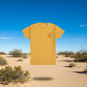 T-Shirt Fucktus con Design Cactus Giallo, Abbigliamento Promozionale - Product Image 3