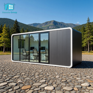 REMOTE Promotion Exceptionnelle : Maison Capsule Préfabriquée de Luxe Portable, Cabine Apple, Hôtel Modulaire Mobile, Maison Conteneur de 10 pieds pour Bureau et Hôtel - Product Image 1