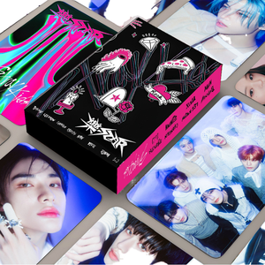 Set di 55 Fotocard KPOP Stray Kids Rock Star <span class=keywords><strong>Album</strong></span>, Cartoline di BangChan, Han, HyunJin, Felix, Carte LOMO, Regalo per Collezionisti - Product Image 1