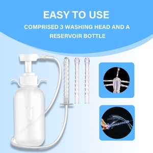 Limpiador Vaginal y Anal, Lavado Femenino, Irrigador Vaginal de Plástico, Botella de Ducha - Product Image 2