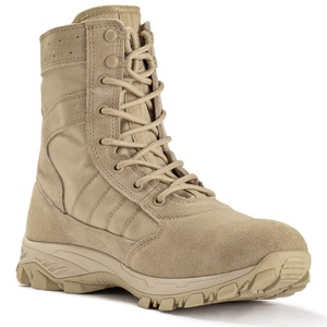 Botas Ligeras Color Caqui Antiarena de Corte Alto para Entrenamiento Táctico en Invierno y Desierto - Product Image 4
