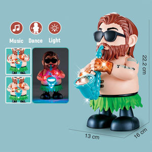 Jouet Saxophoniste Géant Électrique Dansant et Marchant avec Lumières et Musique pour Enfants – Cadeau Amusant - Product Image 3