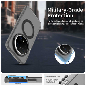 Funda Magnética Translúcida de Lujo 3 en 1 para Teléfono <span class=keywords><strong>Huawei</strong></span> Honor Mate 80 Pro Max Pura 80 Ultra X70 X9D 400 Lite, Color Caramelo - Product Image 3