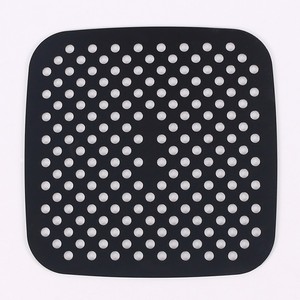 แผ่นรองอบซิลิโคนสำหรับหม้อทอดไร้น้ำมัน แบบหนา ใช้ซ้ำได้ ปลอดสาร BPA เกรดอาหาร สำหรับพิซซ่า ไก่ทอด ขนมอบ - Product Image 3