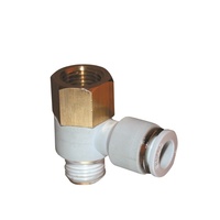 STNC Ventes chaudes Série YPHF Connecteur rapide à enfoncer gris et blanc pour pièces pneumatiques