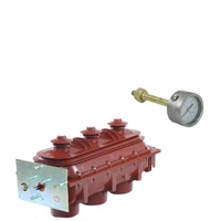 Interruptor de Corte de Carga (LBS) de 24kV con Gas SF6 y Manómetro de Presión de Gas SF6 para RMU en Generador Diésel