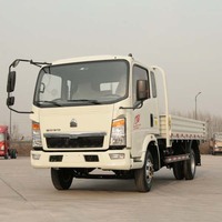 Le petit Sinotruk 4x2 4x4 10ton transportant des camions de cargaison allument le camion Howo de camion de cargaison