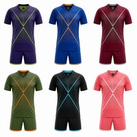 Conjunto de Uniforme de Fútbol Personalizado X-Cross, Sublimación OEM, Corte Holgado, Ropa Deportiva para Equipo, Personalizable