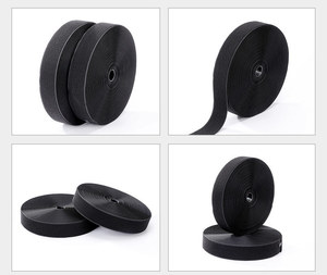 Un-napped vòng lặp bền <span class=keywords><strong>unbrushed</strong></span> vòng băng căng móc và vòng lặp mềm vải ma thuật Băng ban nhạc đàn hồi cho cơ thể y tế hỗ trợ - Product Image 3