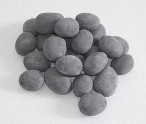 Gas Log Stone Firepit Rock Stone Fire Piedras <span class=keywords><strong>de</strong></span> cerámica 24 unids/set - Product Image 3