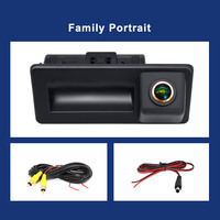 Caméra de recul AHD 1080P pour Audi A3 A4 B8 B9 A4L Tiguan etc. Étanche IP68 Vision nocturne