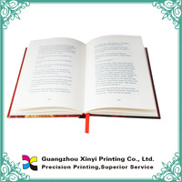 Livre relié, impression offset de haute qualité, fabrication directe d'usine, impression personnalisée de romans, reliure cousue et édition.