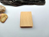 Memoria USB de almacenamiento de 1GB-64GB, diseño único de libro de madera, estilo de interfaz Stick 2,0 con capacidad de 16GB