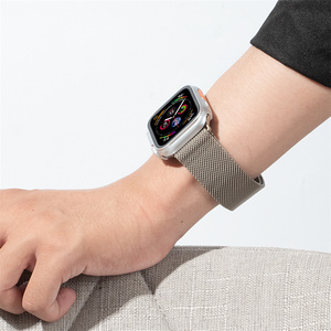 Thép Không Gỉ Ban Nhạc Cho Apple Xem Siêu 2 49Mm Loạt 10 9 8 <span class=keywords><strong>7</strong></span> 6 5 Không Gỉ Milan Vòng Lặp Cho Iwatch An Toàn Dù Khóa - Product Image 3
