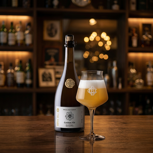 [Original Beer Company] Cerveza Artesanal Coreana Cosmos Ale, Estilo Champán con Yuzu y Especias Exóticas, Botella de 750 ml, 4.5% ABV, En Frío - Product Image 3