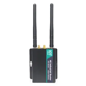 Routeur industriel haute vitesse 3G 4G LTE M2M WiFi Gateway RS485 RS232 avec emplacement pour carte SIM