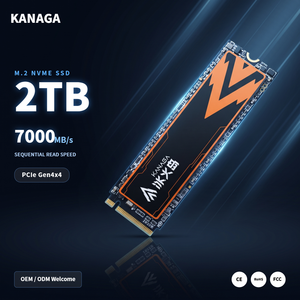 SSD NVMe KANAGA 2TB M.2 2280 Gen4x4 Kecepatan Baca 7000MB/s TLC NAND Flash untuk Desktop Laptop - Product Image 1