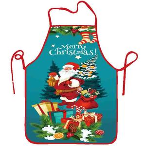 Grembiule Natalizio Divertente Regolabile per Cucina, Grembiuli Natalizi per Adulti con Babbo <span class=keywords><strong>Natale</strong></span> e Pupazzo <span class=keywords><strong>di</strong></span> Neve per <span class=keywords><strong>Cena</strong></span> <span class=keywords><strong>di</strong></span> <span class=keywords><strong>Natale</strong></span> - Product Image 2