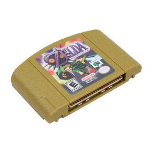 Tarjeta de Juego de Plástico para el Videojuego <span class=keywords><strong>Zelda</strong></span> <span class=keywords><strong>Majora</strong></span>'s Mask para Consola <span class=keywords><strong>N64</strong></span> Versión Americana - Product Image 3