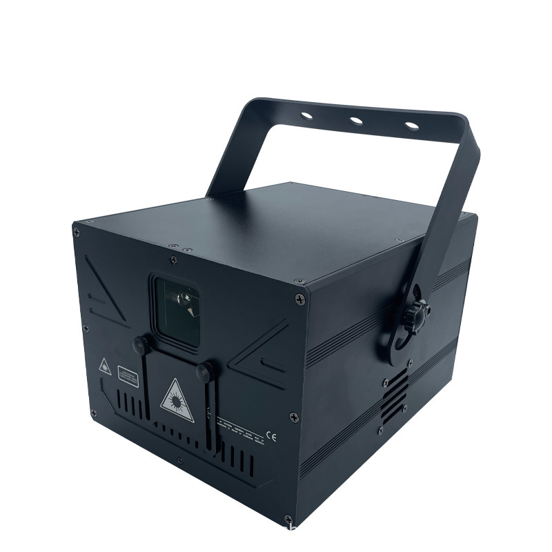3W RGB 3D Laser Light DMX512 Control IP33 100W DJ Animation Projector for Theme Park Stage Lighting