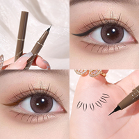 Crayon Eyeliner Ultra-Fin Longue Durée Imperméable et Anti-Bavures MINSHZEE le Plus Populaire de l'Usine d'Étiquettes Personnalisées