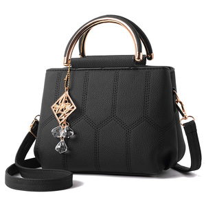 Women PU Leather Shouldbag Ladies Casual HandBags Phone <b>Bag</b> Small Round Fashion Shouldbag - Product Image 4