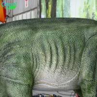Parc d'attractions Gecai Animatronic Dinosaurs Factory Outdoor Large Size Robotic Triceratops Model