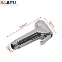 Pommeau de douche à main chromé ABS RV pulvérisateur de toilette pistolet de chasse d'eau haute pression universel pour yachts et bateaux