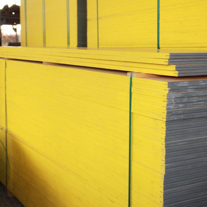 27 мм 3 слоя желтого доска опалубка 3ply панели надзору за качеством пищевых продуктов три слоя из дерева