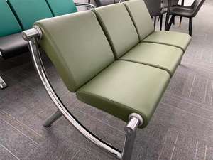 गर्म बिक्री कार्यालय सोफे के लिए अस्पताल प्रतीक्षालय कार्यालय सोफे फर्नीचर के साथ स्टील फ्रेम 123 सीट - Product Image 4