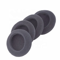 Coussinets d'oreille en mousse véritable pour Plantronics Audio 478 428 326 Coussinets d'oreille en éponge pour casque d'écoute Call Center