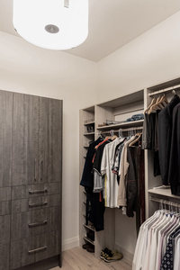 Armario Vestidor Personalizado CANA OEM, Organizador de Ropa Contemporáneo para Dormitorio Principal con Estantes Iluminados, Venta al Por Mayor - Product Image 2
