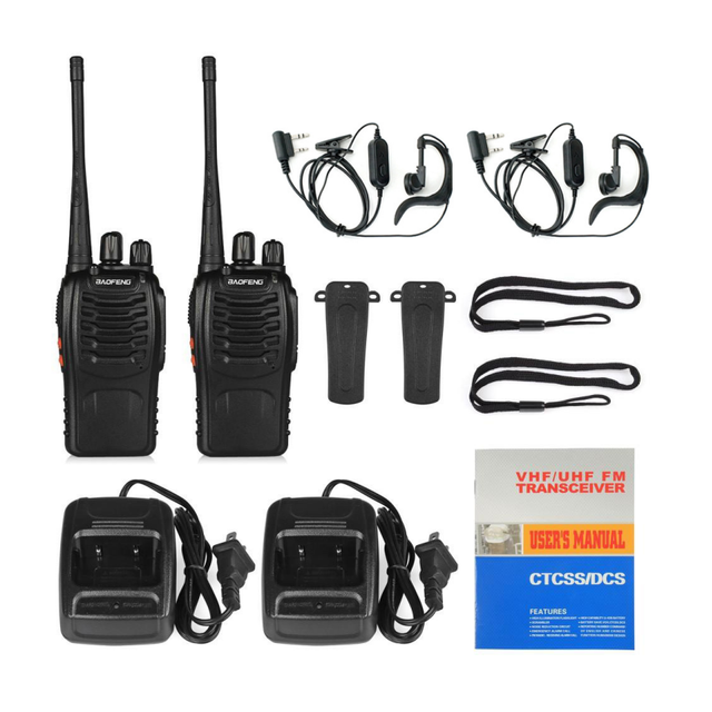 Baofeng BF-888S UHF Single Band Ham Radio Original Factory Uhf Radio Handheld Walkie Talkie Portable Baofeng 888S With Earphone