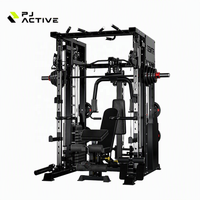 PINJIAN Station de musculation tout-en-un avec rack à squats pour la maison et la musculation