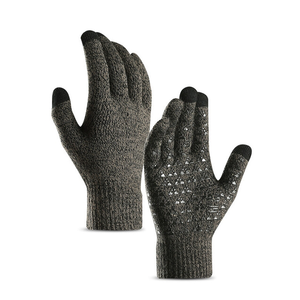 <span class=keywords><strong>Guanti</strong></span> Invernali Unisex con <span class=keywords><strong>Dita</strong></span> Intere per Touchscreen, Antiscivolo con Gel <span class=keywords><strong>di</strong></span> Silicone, Polsino Elastico, Termici con Fodera in Morbida <span class=keywords><strong>Lana</strong></span> per Ciclismo, Sci e Feste - Product Image 6