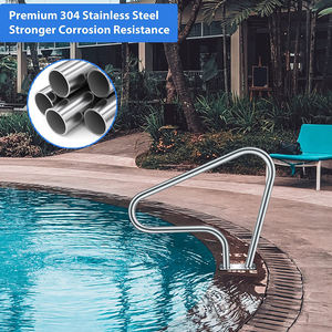 Conception JH-Mech Large application Belle courbe Durable et robuste Couverture antidérapante incluse Main courante de <span class=keywords><strong>piscine</strong></span> - Product Image 6