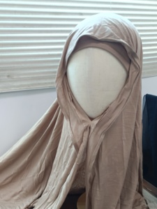 30カスタムインスタント磁気豪華コットンジャージー同色弾性チューブキャップセットスカーフ便利なHijabsでStock190 * 80cm - Product Image 5