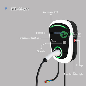 32A <span class=keywords><strong>7kw</strong></span> Station <span class=keywords><strong>de</strong></span> charge EV murale  <span class=keywords><strong>Type</strong></span> <span class=keywords><strong>2</strong></span> <span class=keywords><strong>borne</strong></span> <span class=keywords><strong>de</strong></span> <span class=keywords><strong>recharge</strong></span> ev intelligent pour un usage domestique support APP TUV - Product Image 2