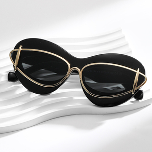 Lunettes de soleil tendance personnalisées de haute qualité Pc Uv400 Lunettes de soleil classiques pour femmes et hommes - Product Image 1