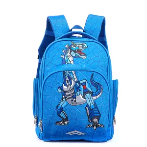 Tas punggung anak laki-laki, ransel gaya kartun, tas sekolah produsen untuk anak laki-laki